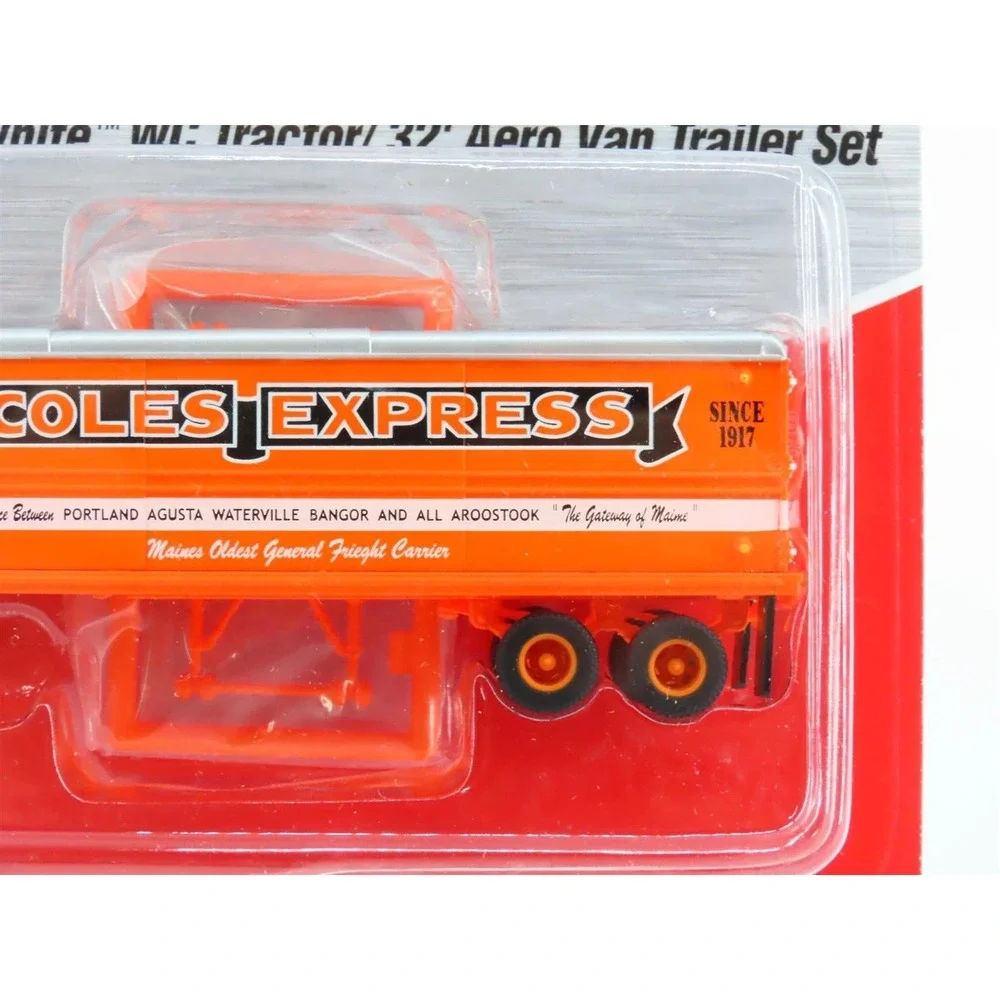 HO 1:87 Scale Classic Metal Works #31145 Coles Express WC Tractor with Trailer